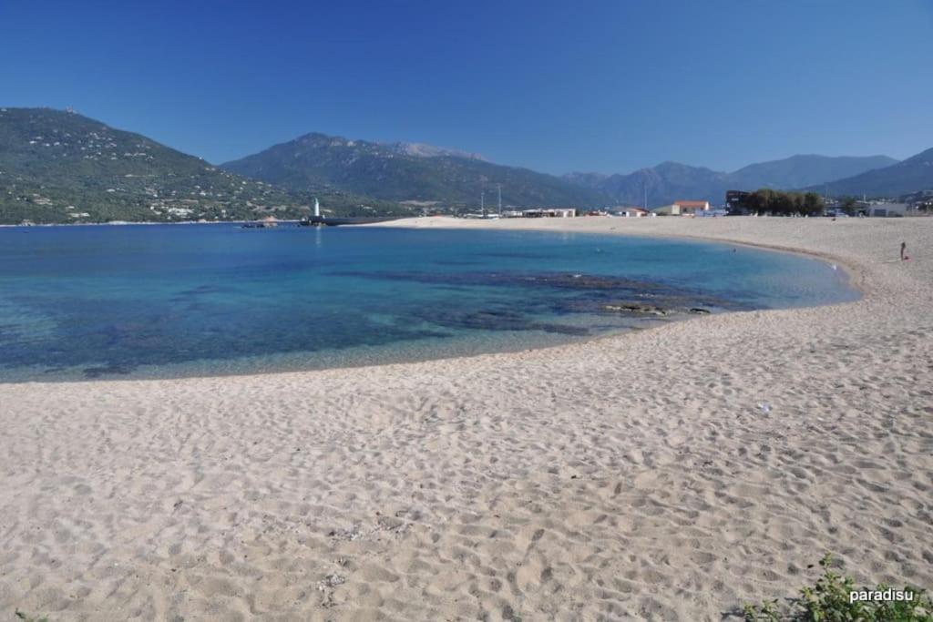T2 D'Exception 100M Plage Terrasse Vue Mer Et Montagnes Propriano  Buitenkant foto